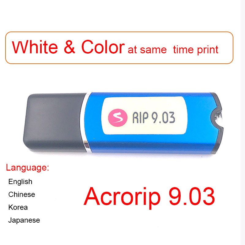 Color Rip Software Dongle - Software RIP AcroRip White Color Ver