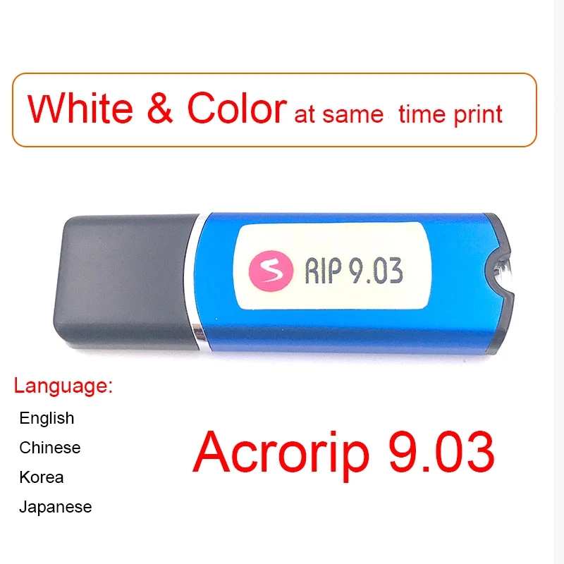 Software AcroRIP White Color v - Color Rip Software Dongle recensione e prezzo